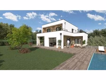 terrain avec maison neuve à vendre