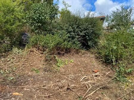 terrain constructible à vendre