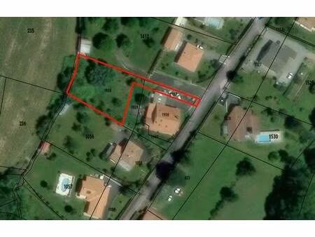 terrain constructible à vendre