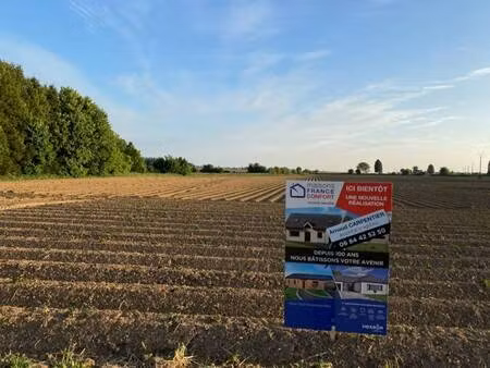 terrain constructible à vendre