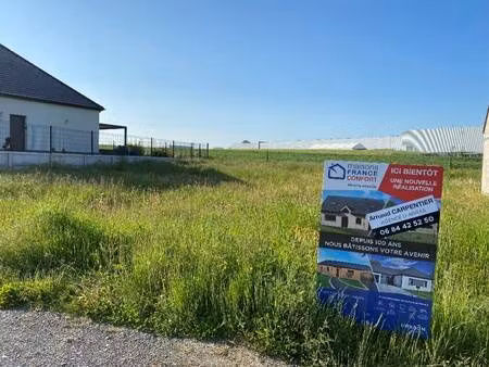 terrain constructible à vendre