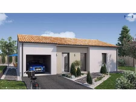terrain avec maison neuve à vendre