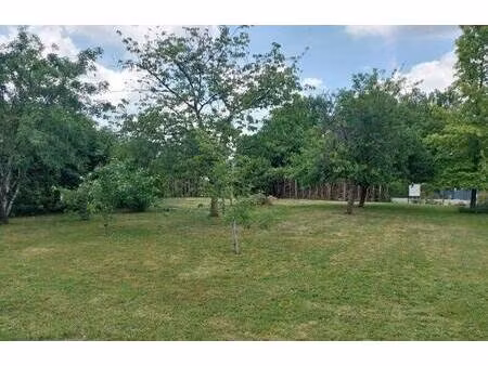 terrain constructible à vendre