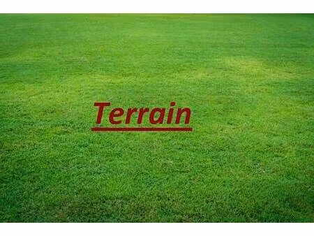 terrain constructible à vendre