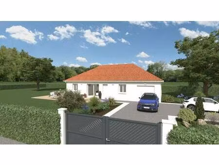 terrain avec maison neuve à vendre