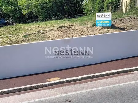 terrain constructible viabilisé à vendre