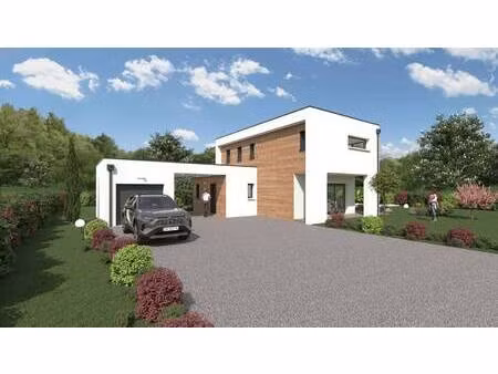 terrain avec maison neuve à vendre