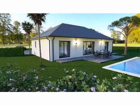 terrain avec maison neuve à vendre