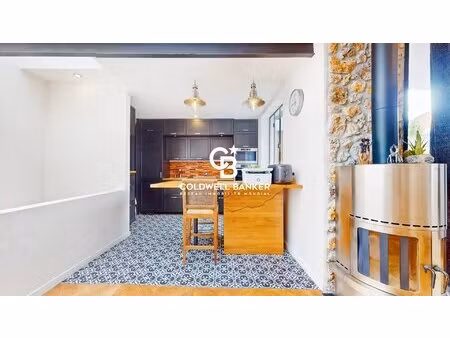 maison loft industriel avec terrasse