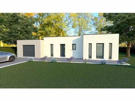 terrain avec maison neuve à vendre