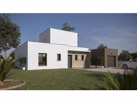 terrain avec maison neuve à vendre