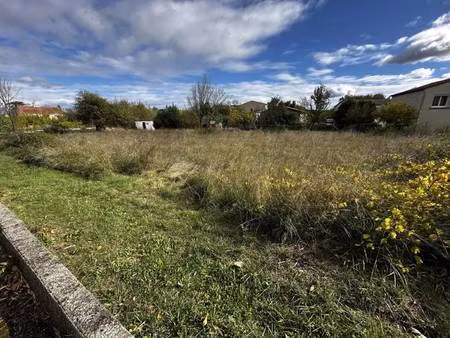 terrain constructible à vendre