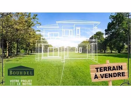 terrain constructible viabilisé à vendre