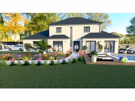terrain avec maison neuve à vendre