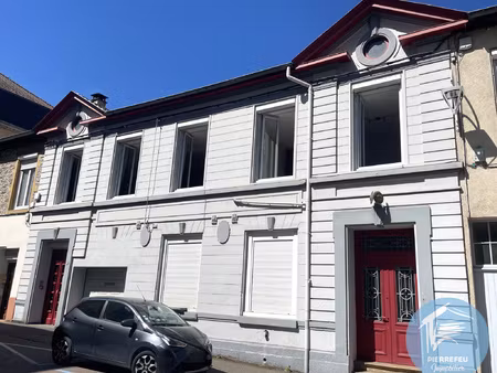 amplepuis  centre-ville  terrain  cuisine d'été  garage  121