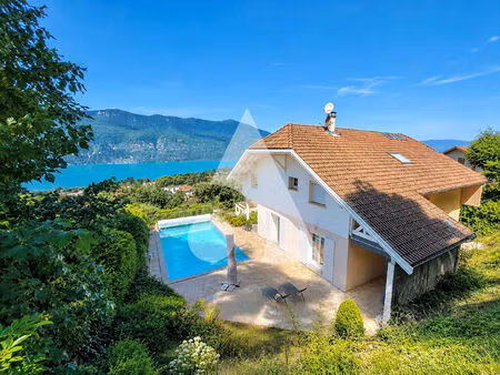 villa d'exception avec vue panoramique sur le lac du bourget - 294 m² - piscine