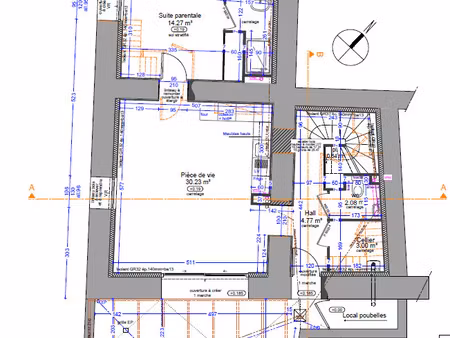maison de ville entièrement rénovée avec jardin hyper centr