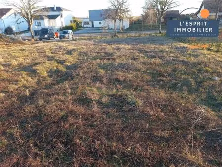 terrain constructible viabilisé à vendre