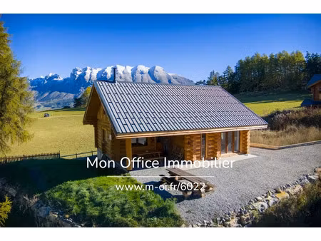 chalet de luxe à vendre dévoluy