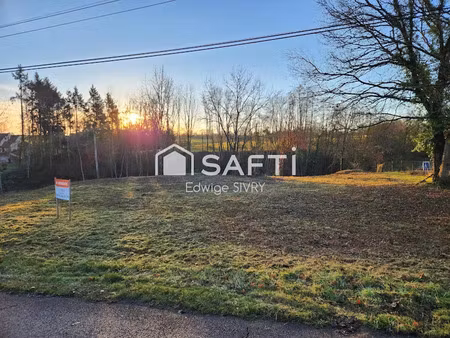 vente terrain 1066 m² à torcy-et-pouligny (21460)  12 000 €