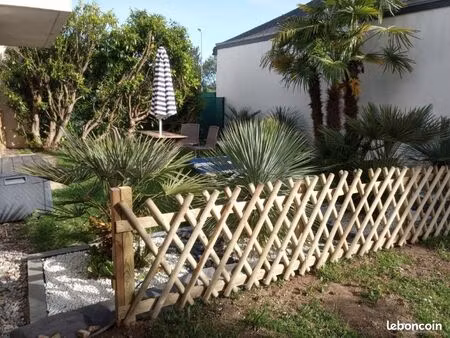 ? t2 meublé rdc avec jardin privatif – disponible du 1er juin au 30 août 2026 – wifi inclu