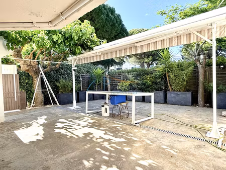 la grande motte - 2 pièces cabine avec grande terrasse - par