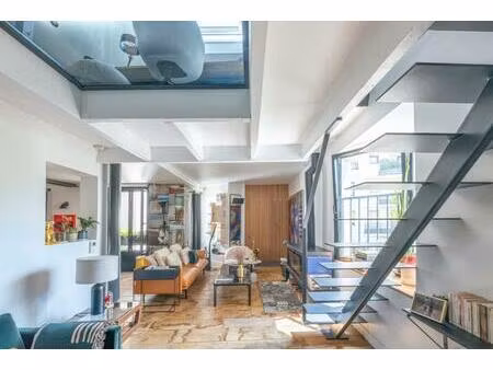 duplex  dernier etage  puteaux centre  4p  3 chambres  terrasse  parking