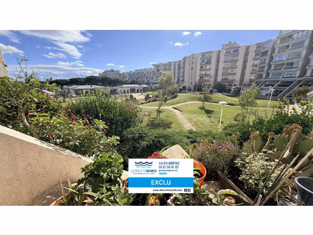 carnon-plage-secteur calme proche port f3 traversant avec lo