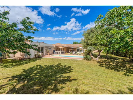 co exclusivité -maison t6 de plain pied avec piscine et t2 a