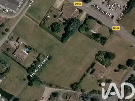 vente terrain à bâtir 2 200 m²