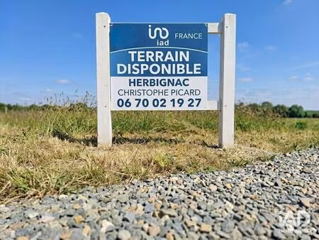 vente terrain 806 m²