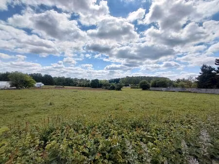 terrain constructible divisible en 4 lots de 9252m²