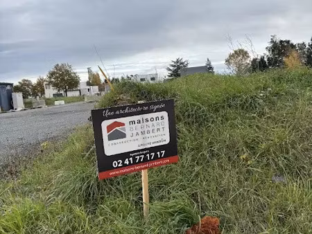 vente terrain 513 m² à ecouflant (49000)  153 900 €