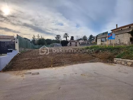 vente terrain 795 m² à saussines (34160)  298 500 €
