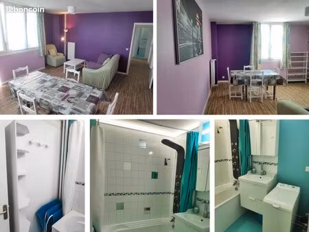 location appartement t3 meublé 68 m² très lumineux et idéalement situé