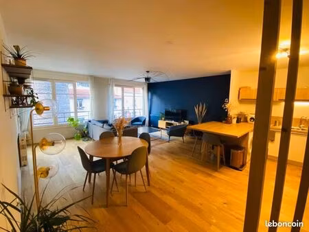 appartement quai de saône avec terrasse et garage