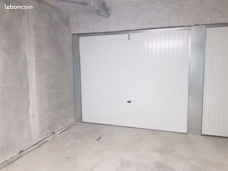 location garage box dans une résidence sécurisée