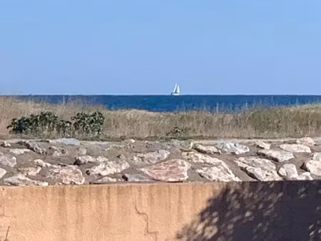 location meublée appartement 2 pièces 28 m² à sainte marie la mer (66470)  650 €