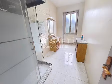 maison 110m² sur terrain clos 1400m²