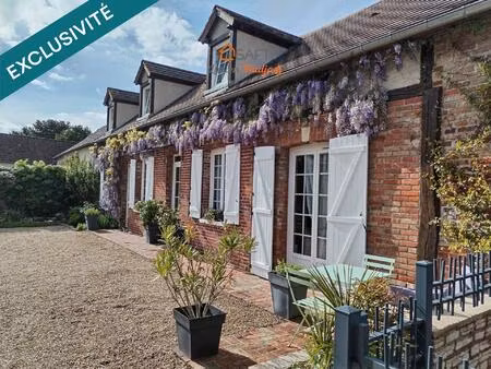 longère rénovée avec jardin clos