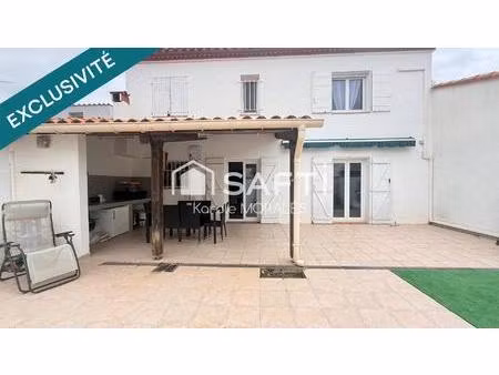 perpignan  porte d espagne  maison 2 faces  t 5 avec exterieur