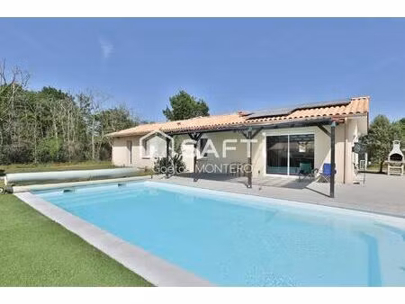 à vendre maison contemporaine à salles – secteur lavignolle de salles