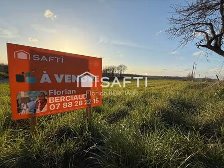 terrain constructible viabilisé