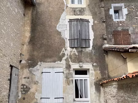 maison de ville en pierre à rénover centre de mansle-les-f