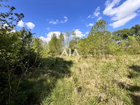 terrain non constructible de plus d?1 hectare en bord de cha