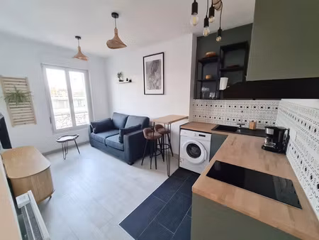 location meublée appartement 2 pièces 30 m² à ivry-sur-seine (94200)  1 200 €