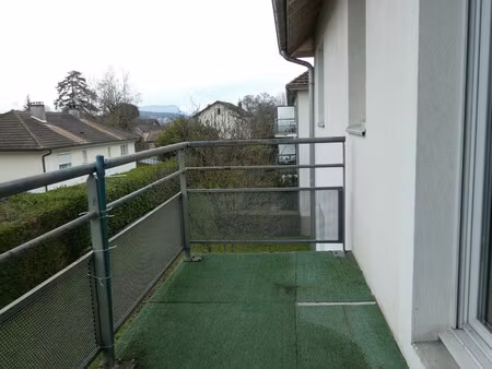 appartement 2 pièces à belley (01300)  avec balcon et place de