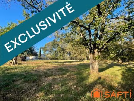terrain constructible à vendre
