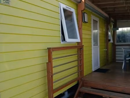 mobil home à vendre sur terrain de camping