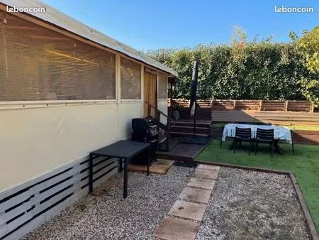 mobil-home grand modèle 43 m² – les cigales